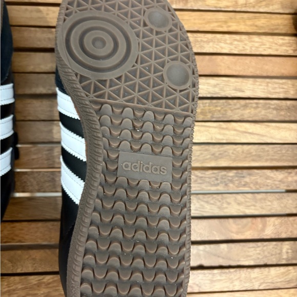 Adidas Samba Black Leather Sneakers - Picture 7 of 9
